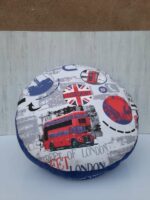 coussin pouf rond london