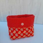 Panier de rangement rouge