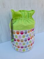 Pochon en tissu mini hiboux