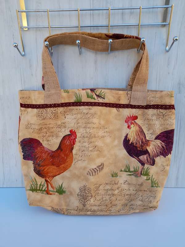 Sac cabas toile de jute