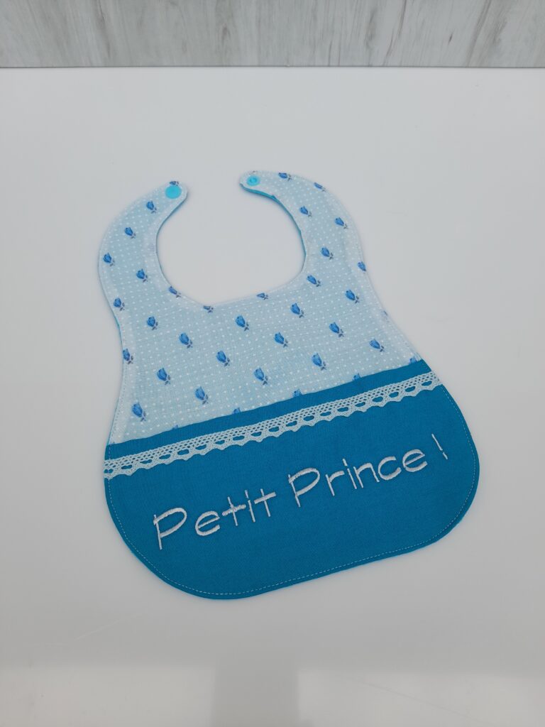 Bavoir bébé prince