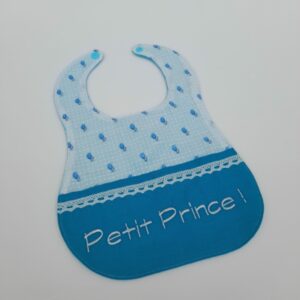 Bavoir bébé prince