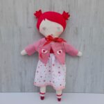 Poupée chiffon rose