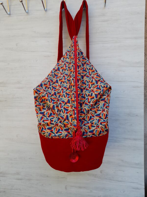 Sac enveloppe rouge