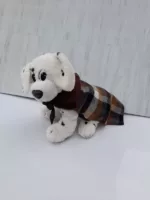 Manteau chien marron
