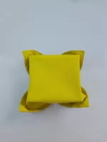 Contenant tissu jaune