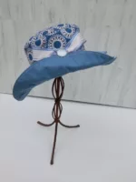 Chapeau coton bleu