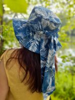 Chapeau fait main palmier