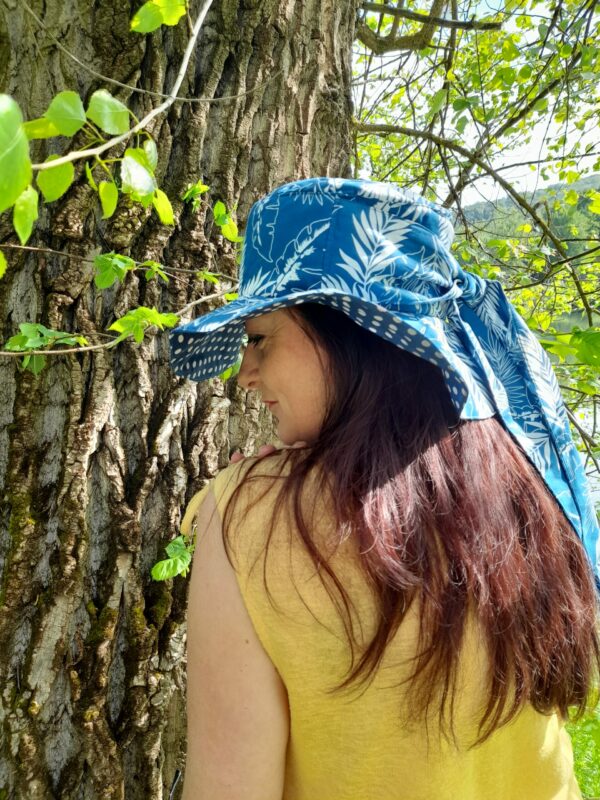 Chapeau palmiers coton