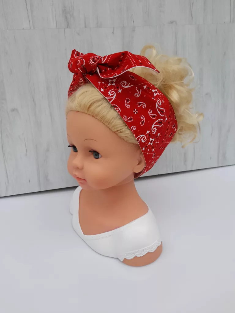 Bandeau cheveux bandana