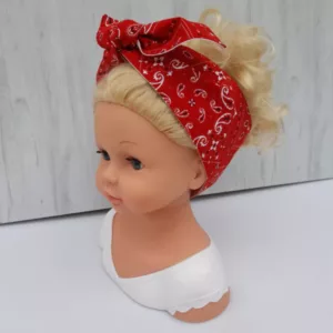 Bandeau cheveux bandana