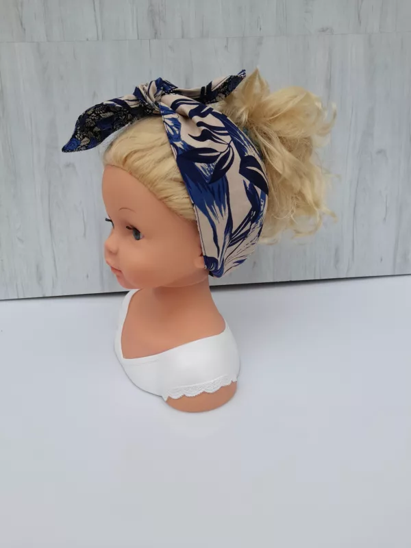 Bandeau cheveux noeud