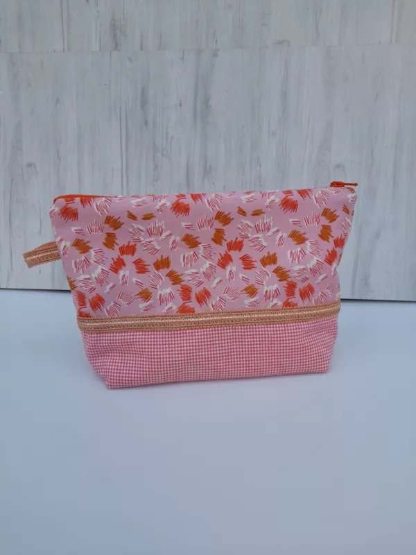 Trousse de toilette rose