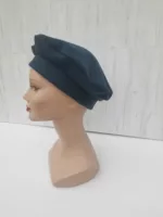 Béret bleu fait main