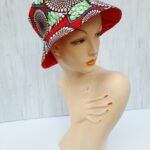 Chapeau cloche tissu