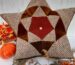 Coussin pouf automne