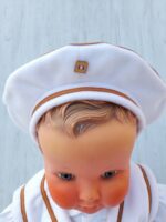 Béret bébé biscuit