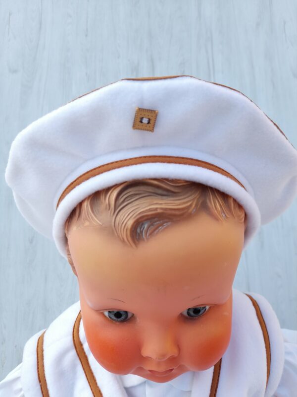 Béret bébé biscuit