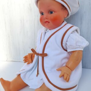 Ensemble gilet et béret bébé