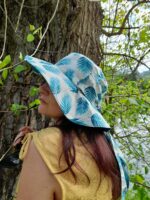 Chapeau d'été feuillage
