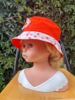 Chapeau fille coton