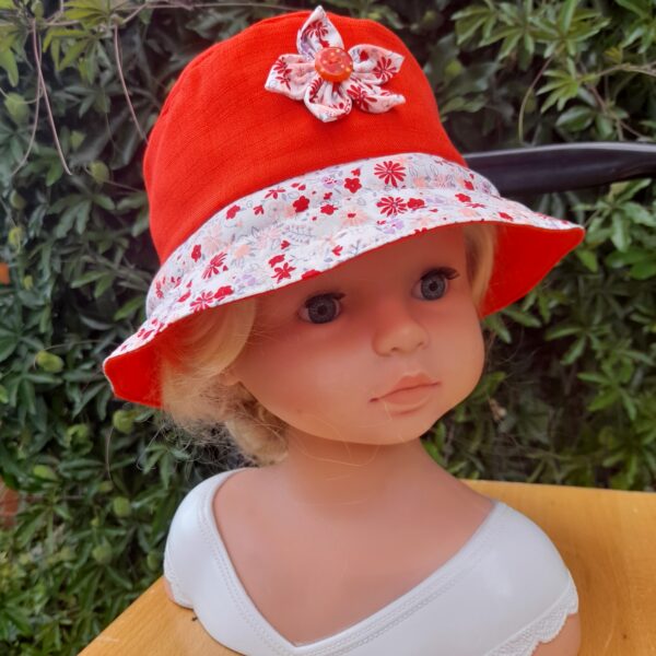 Chapeau petite fleur
