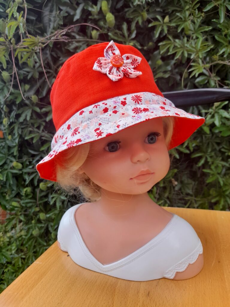 Chapeau petite fleur