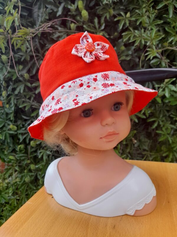 Chapeau petite fleur