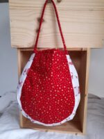 Sac pochon rouge